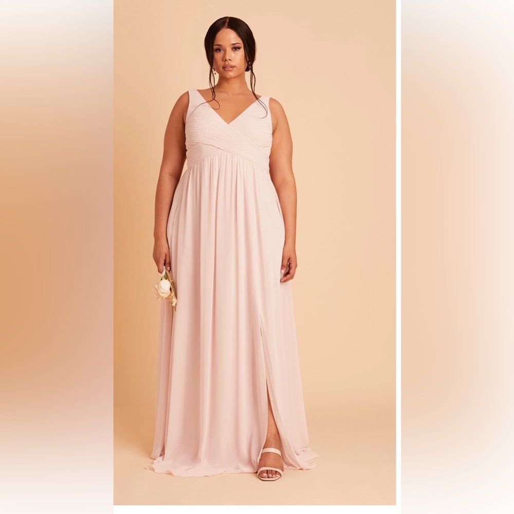 Birdy Grey Laurie Empire Dress Pale Blush